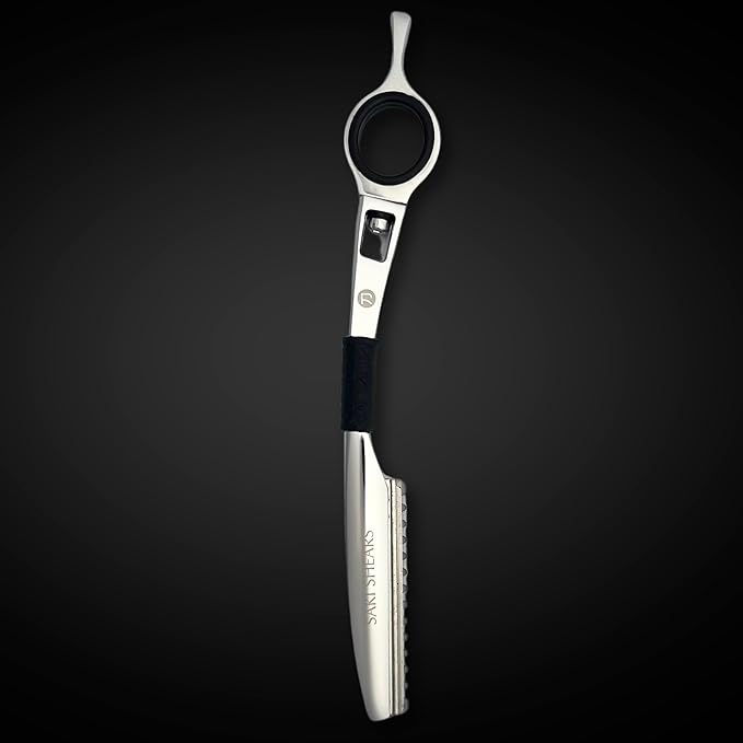 Saki Shears Tanto - Professional 6.5" Hair Cutting Scissors Set Includes Thinning Shears and Leather Case