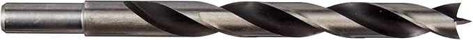 Fisch - 1200318 FSF-327844 Chrome Vanadium Brad Point Drill Bit, 1 inch
