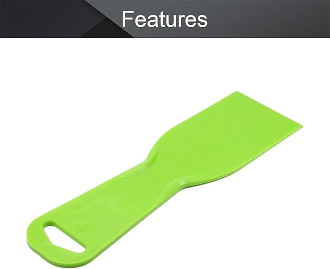 Utoolmart Putty Scraper 2" Plastic Flexible Putty Knives Spreader for Taping Drywall Wall Painting Green 5Pcs