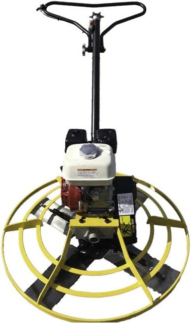 CS100, 36" Power Trowel, concrete cement surface 4 blades, Kapa gasoline 6.5Hp, includes handle