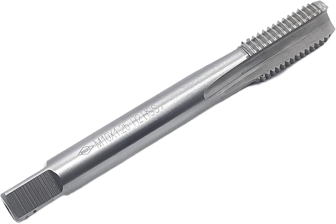 Metric Thread Tap, M10 X 1.25 HSS Machine Right Hand Thread Tap M10 X 1.25mm