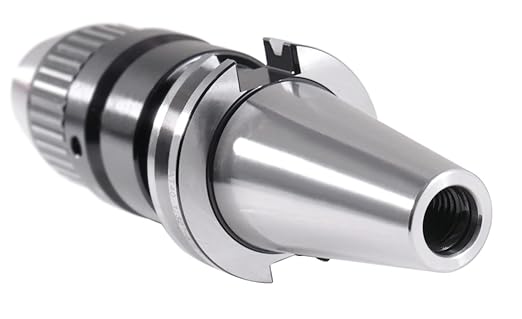 Accusize Industrial Tools 0-5/8'' Cat40 CNC Integral Keyless Drill Chuck, 0222-0892