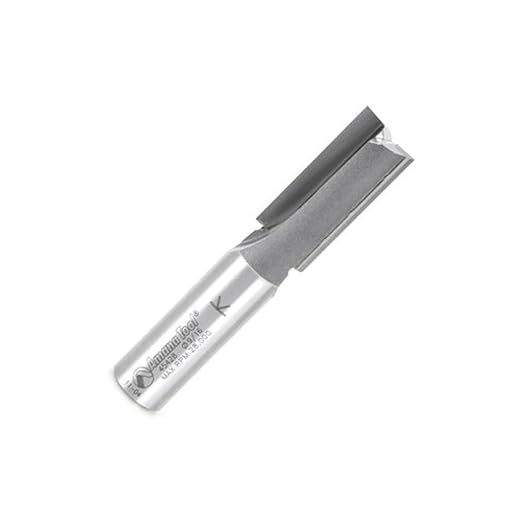 Amana Tool - 45428 Carbide Tipped Straight Plunge 9/16 Dia x 1-1/4 x 1/2" Shank
