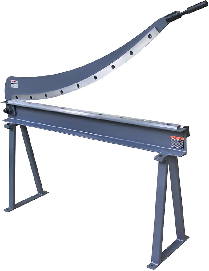 KAKA INDUSTRIAL Sheet Metal Shears,52-Inch 16 Gauge (0.06 Inch) Guillotine Metal Shear,Sheet Cutter with Stand for Industrial Fabrication and Construction HS-52