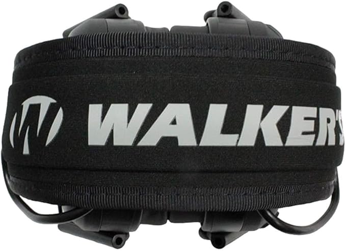 Walker's Razor Slim Ultra Low Profile Compact Design Adjustable Range Shooting Hunting Hearing Protection Electronic Earmuffs