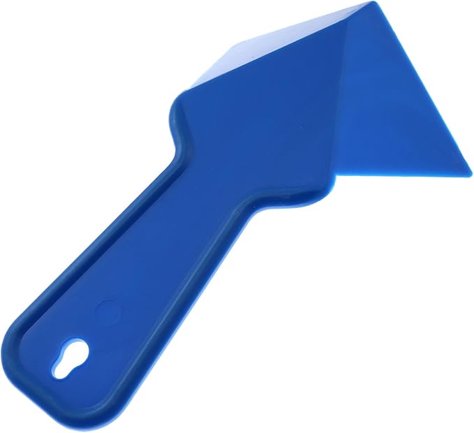 Maxmoral Drywall Corner Trowel for 90 Degree Angle Mud Finishing Tool Plastic Scraper for Mudding Drywall Interior Corner Taping Knife