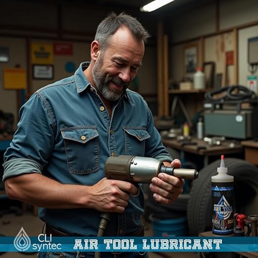 Premium Air Tool Lubricant - 16 FL. OZ. Industrial Pneumatic Tool Oil