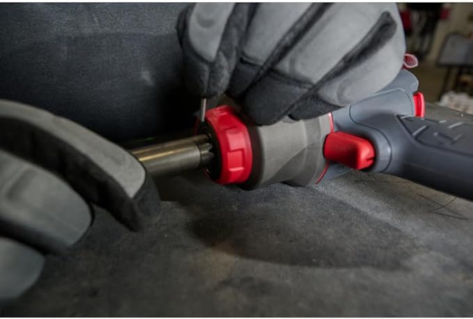 Ingersoll Rand 2236QTIMAX-2 DXS2 1/2" Air Impact Wrench, 2" Extended Anvil, Quiet, 1500 ft-lb Torque, Titanium Hammercase, Friction Ring Retainer, Pistol, Interchangeable Anvil, Multi-functional Tool