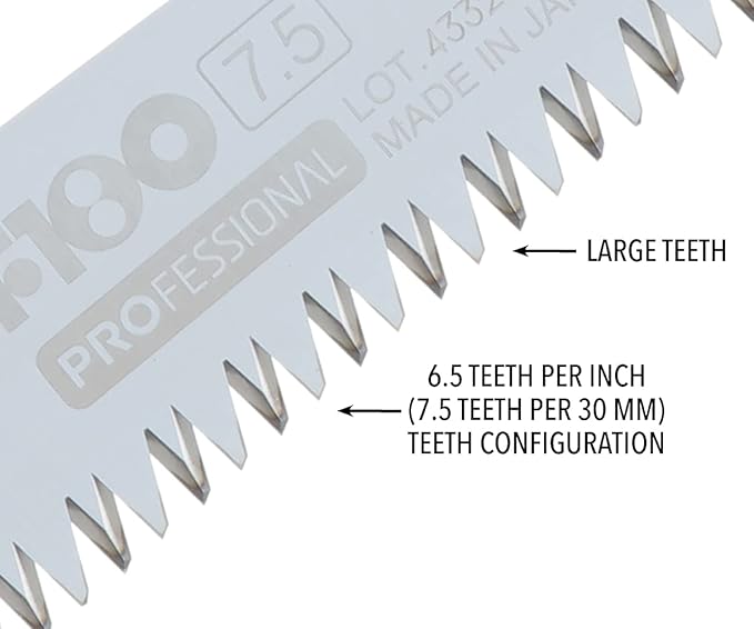 Silky Replacement Blade Only F180 180mm Large Teeth (144-18)