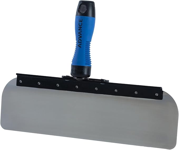 12" Stainless Steel Radius Skimming Blade | Advance Equipment MFG Co. | (Model SB-12) Drywall Tool for Smooth Finish & Patching ??100+ YEARS FAMILY OWNED USA MADE