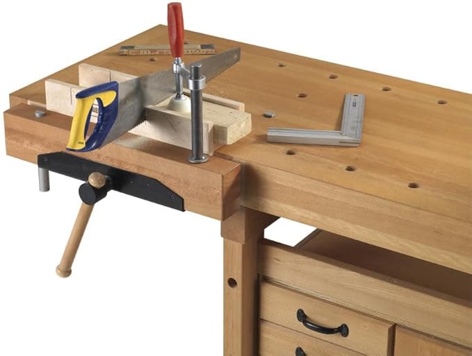 Sjobergs Professional Elite 2000 European Beech Workbench, SJO-99402K (Elite 2000 + Cabinet SM04 + Accessory Kit)