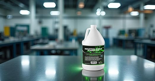 Plasma Cut - Green Coolant - Table and CNC Cutting Coolant (1 Quart)