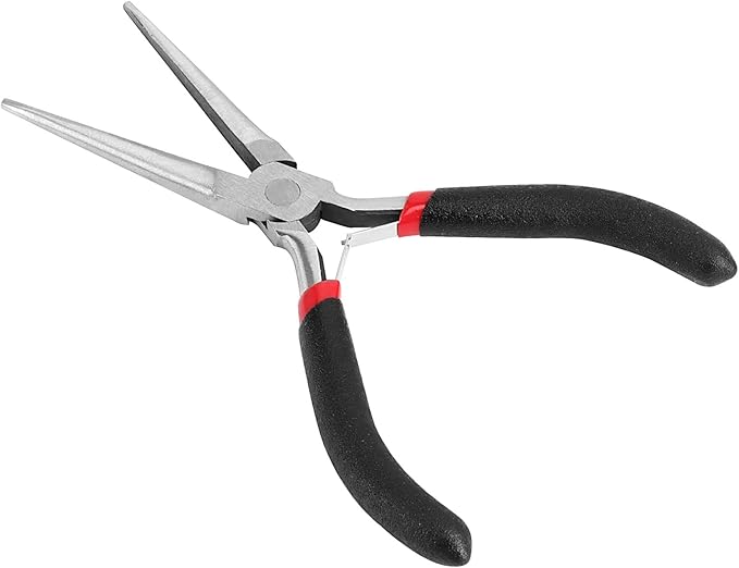JOIKIT 10 Pack 6 Inch Extra Long Needle Nose Pliers, Mini Precision Needle Nose Pliers Set Repair Tool for Wire Wrapping, DIY Crafts, Electronic Repair