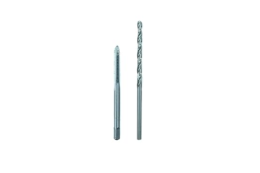Century Drill & Tool 95304 Machine Screw Tap & Drill, 6-32NC