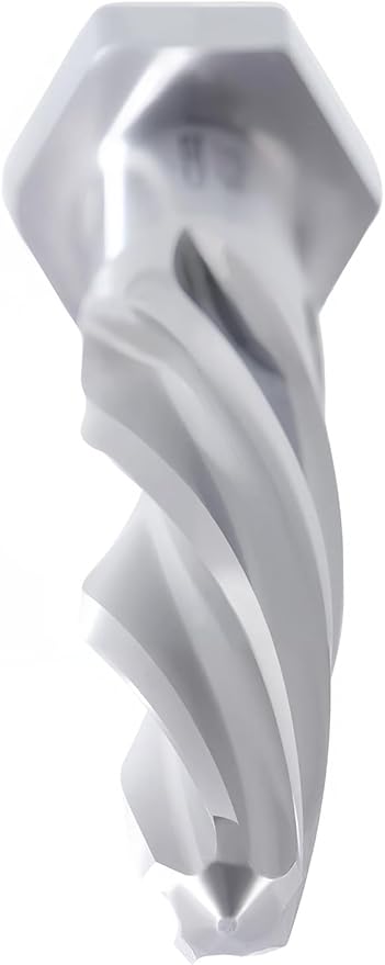 Accusize Industrial Tools H.S.S. Aligning Reamer - 11/16'' Diameter, 4-1/2'' Flute Length, 6-1/2'' OAL, Hex Shank, Spiral Flute, 0523-6025