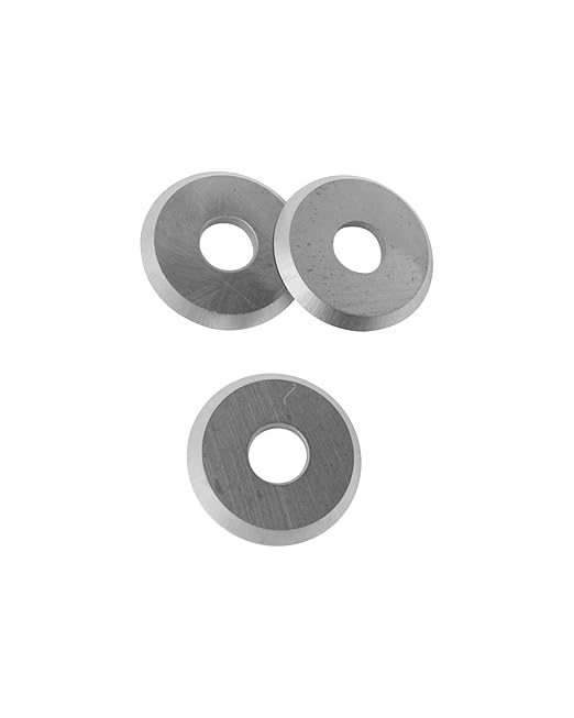 Carbide Paint Scraper Blades, 3Pcs Round, Triangular and Drop Shaped Tungsten Steel Blades, Fit for 1in Scraper, for Removing Paint, Glue and Grout