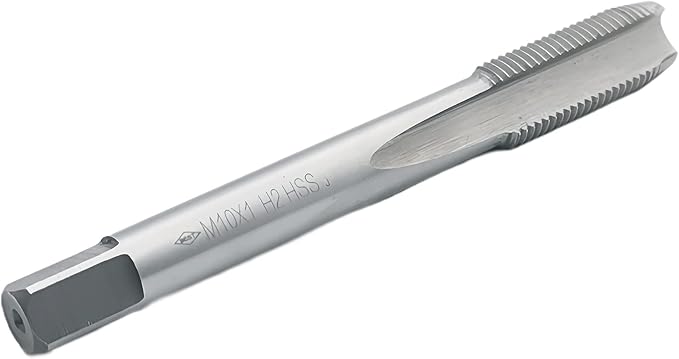 Metric Thread Tap, M10 X 1.0 HSS Machine Right Hand Thread Tap M10 X 1.0mm