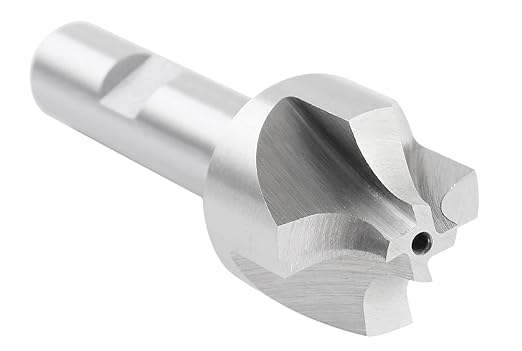 Accusize Industrial Tools Hss Corner Roudning End Mill, 1/4'' Radius, 1/2'' Shank Diameter, 1'' Largest Dianmeter, 3-1/8'' Oal, 1011-1412