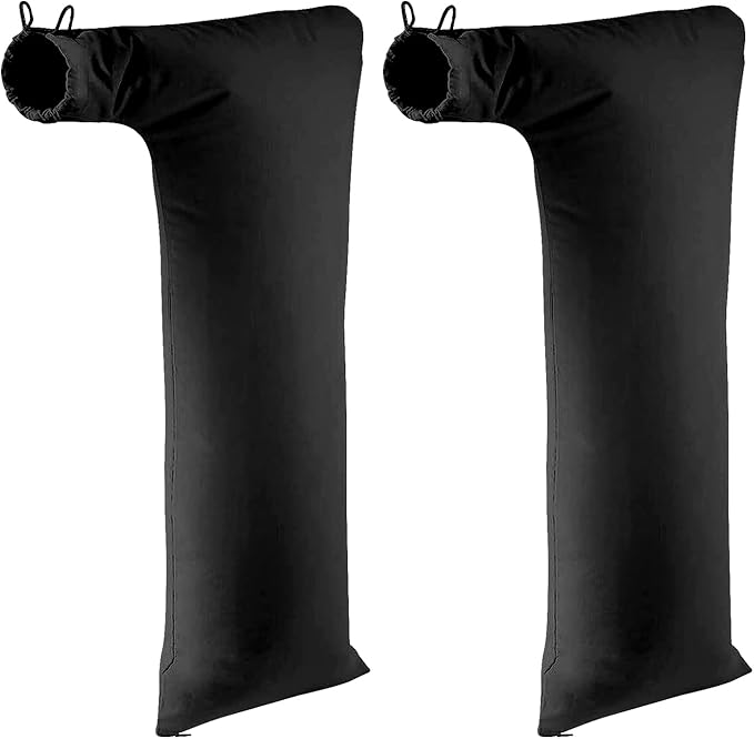 Table Saw Dust Collector Bag Compatible for Bosch/Dewalt/Ryobi/Porter Cable/Craftsman/RIGID/Metabo/Kobalt/Skilsaw/Delta (10" Tablesaws with 2.5" Dust Port)-2Pack