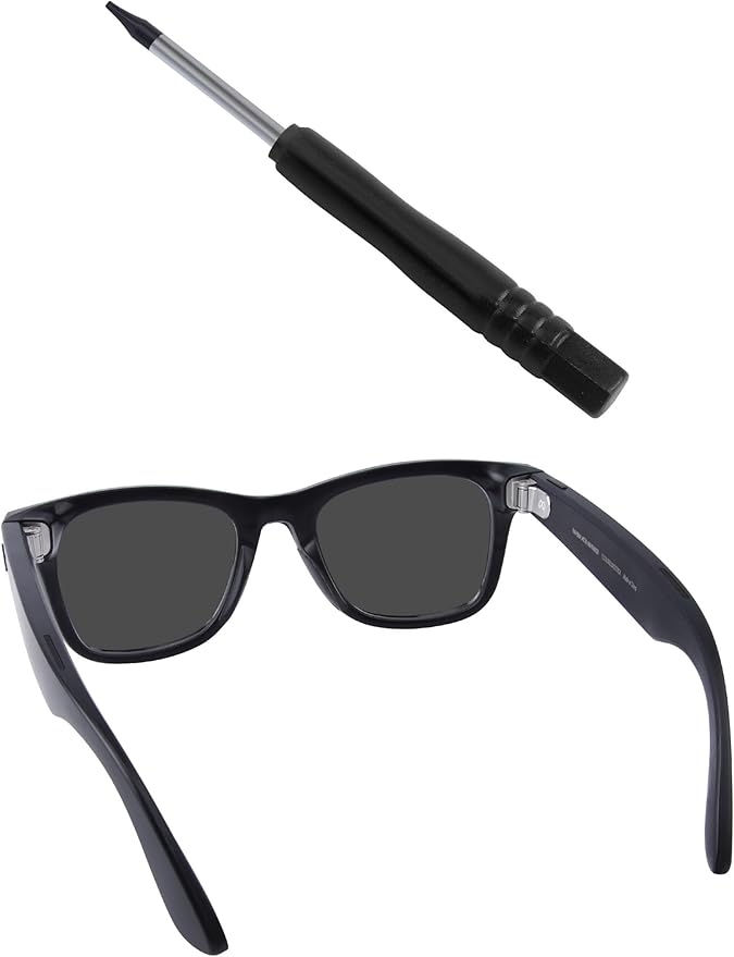 BLAZERBUCK Screw Drivers Screw Fixing Tools for Ray-Ban Meta Wayfarer RW4006 50mm Sunglass, Easy Assembly & Secure Fit