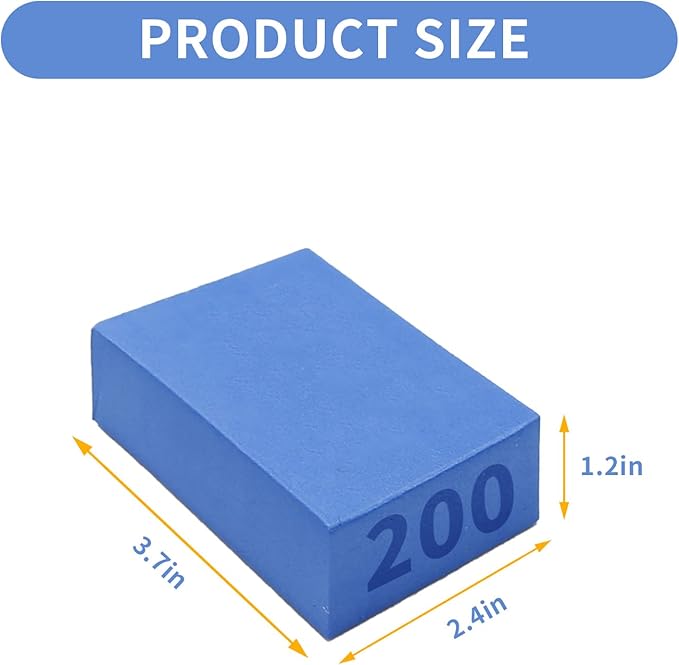 4pcs Angled Sanding Sponge Hand Diamond Sanding Pads for Ceramic Stone Marble Tile Concrete Glass Granite