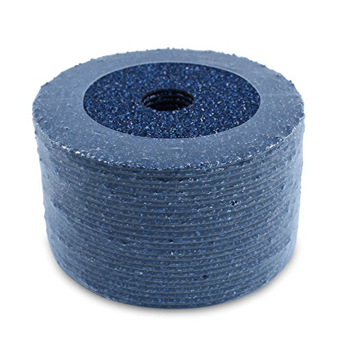 BHA Zirconia Resin Fiber Grinding and Sanding Discs, 5??x 7/8?? 24 Grit - 25 Pack