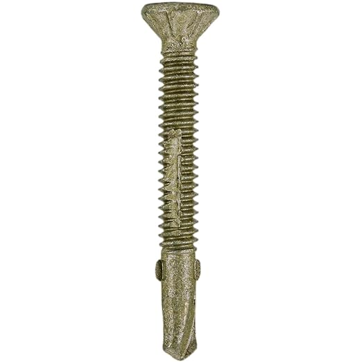 10x1-5/8 Reamer Tek Torx/Star Head Self-Drilling Wood to Metal Screws - for Flatbeds, Trailers - T-30 Torx Screw Head 5 Pound CASE 5,085 Screws