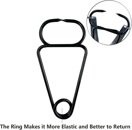 IRONSTAR Miter Spring Clamps Pliers for Woodworking, Including 8 Spring Clamps