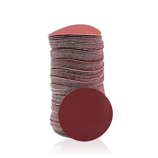 SPEEDWOX Sander Disc 100pc Sanding Hook and Loop Sandpaper 1200 Grit Sanding Discs 2 inch Sandpaper for Sanders Drill Grinder Rotary Tools Attachment Woodworking Wood Auto, No Hole