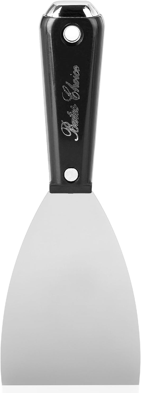 Bates 3 Inch Flexible Metal Putty Knife - Drywall Spackle Knife, Paint Scraper, Wall Scraper
