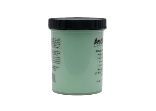 Anchorlube All-Purpose Metalworking Compound 8oz Jar - Water-Based Cutting Fluid for Drilling, Tapping, Sawing - Great on Stainless Steel | No Oil