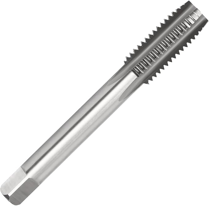 3/8-24 UNF Thread Tap, HSS Machine Tap Right Hand, Straight Fluted Thread Milling Taps, 1 PCS