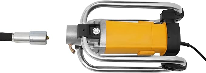 Electric Concrete Vibrator, 2000W 4300rpm Handheld Insertion Concrete Vibrating Tool with 13FT Vibrating Shaft, Portable Pencil Cement Vibrarator for Industrial Concrete Construction