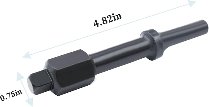32029 Air Hammer Socket Adapter,37315 3/8" & 37316 1/2" Shake 'n Break Pneumatic Hammer Bolt Breaker Air Hammer Attachment 2pcs