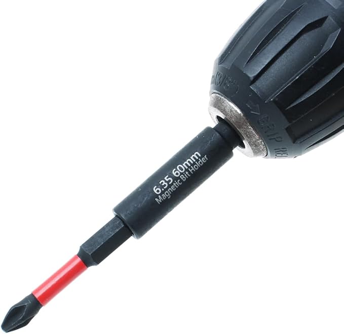 AUTOTOOLHOME 7 Pack Phillips Bits #2 Magnetic Anti Slip Impact Driver Bit 1, 2, 2-1/2,2-3/4,3-1/2,6 inch Long Phillips Head Drill & Screwdriver Bits