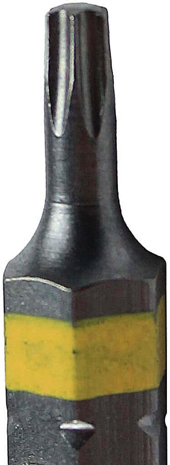 T10 (T-10) Torx/Star Driver Bit - Color Coded T10 x 1" Torx/Star Drive Bit for Screws and Fasteners Requiring T10 (T-10) Size Bits (100 Count)