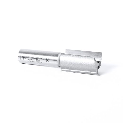 Amana Tool - 45440 Carbide Tipped Straight Plunge 3/4 Dia x 1-1/4 x 1/2" Shank