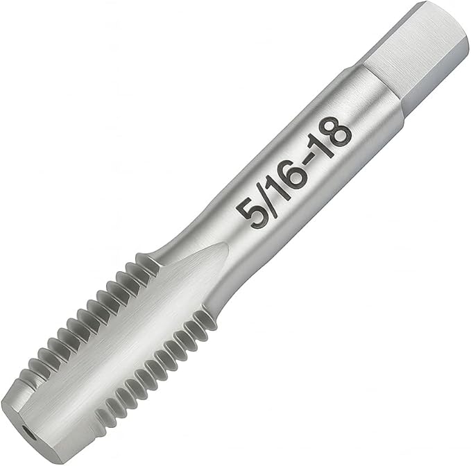5/16"-18 Thread Tap 6542 HSS Thread Maker for Internal Thread Repair and Fabrication