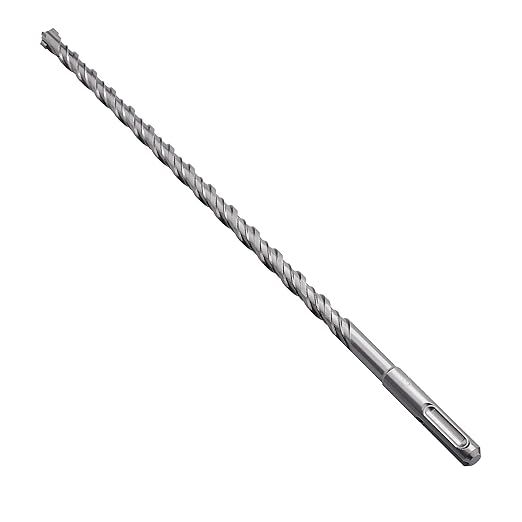 1/2" x 31.5" SDS Plus Rotary Hammer Drill Bit, Concrete Drill Bit,Cement Drill Bit for Concrete, Brick, Cement and Stone (31.5" Length, 1/2" Diameter)