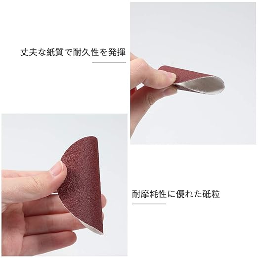 SPEEDWOX 100pcs Sanding Discs 3 Inch Sandpaper 100 Grit Hook and Loop Sanding Discs for Drill Grinder Rotary Tools No Hole