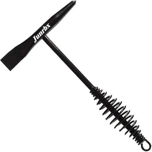 Economic Chisels - Forged Steel Slag Hammer with Shock-Absorbing Handles
