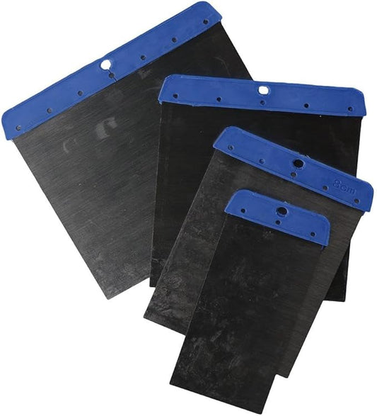 4-Piece Stainless Steel Spackle Putty Multipurpose Use Knives Metal Scraper for Wall Decoration Hand Tools