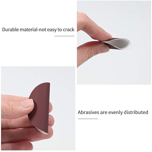 SPEEDWOX Hook and Loop Sanding Discs 100pcs 2 inch 2000 Grit Sandpaper for Sanders Drill Grinder Rotary Tools Attachment Woodworking Wood Auto, No Hole