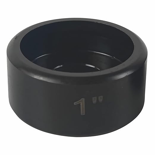 AMZCNC 1" Conduit Punch and Die for Hydraulic Knock Out Driver 3/4"-16UN Thread ((Conduit Hole Size) 1")(Actual Hole Size: 1.36")
