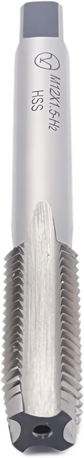 Metric Thread Tap, M12 X 1.5 HSS Machine Right Hand Thread Tap M12 X 1.5mm