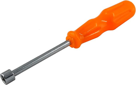 Biaungdo 8mm Socket Wrench Screwdriver, High-Carbon Steel Hexagon Nut Driver Non-Magnetic Tip Hex Nut Screwdriver Hand Tool