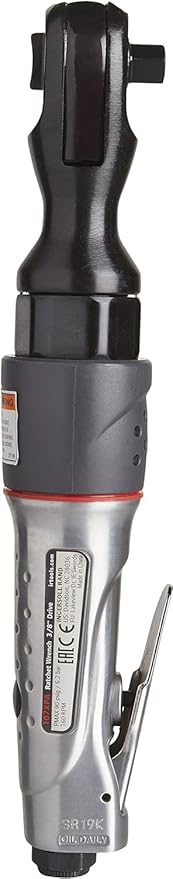 Ingersoll Rand 107XPA 3/8??Air Ratchet Wrench, Heavy Duty, 54 ft lbs Max Torque Output, Variable Speed Lever Style Throttle, 360 Degree Adjustable Exhaust