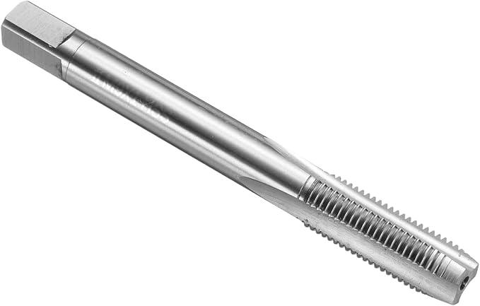 uxcell Hand Plug Tap M9 x 1 H2 Metric Thread Plug Style Taps Straight Flute Screw Tapping Threading Tool High Speed Steel HSS6542