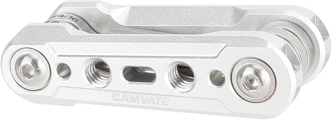 CAMVATE Folding 6-in-1 Multi-Tool Kit(Silver)-3804