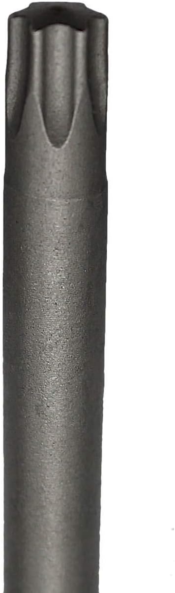 T15 x 6" Color-Coded Torx/Star Driver Bit with Quick-Change Shank - Extended Reach for T-15 Screws and Fasteners, 10-Pack
